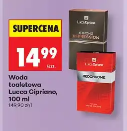Biedronka Woda toaletowa Lucca Cipriano Redchrome oferta
