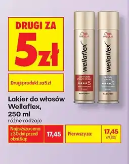Biedronka Lakier do włosów Wellaflex Shine & Hold oferta