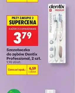 Biedronka Szczoteczka do zębów Dentix Professional oferta