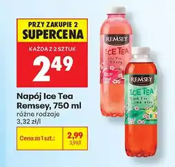 Biedronka Napój Ice Tea Remsey Black Tea Lime Mint oferta