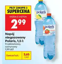 Biedronka Napój niegazowany truskawkowy Polaris oferta