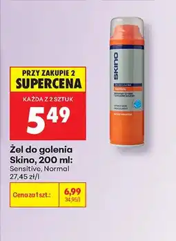 Biedronka Żel do golenia Skino Sensitive oferta