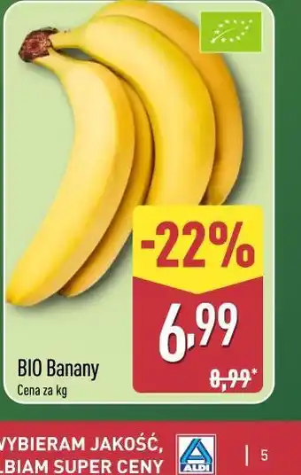 ALDI BIO Banany oferta
