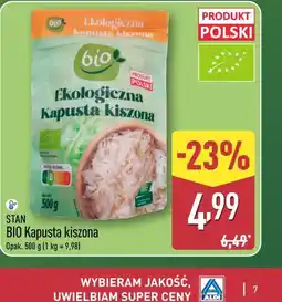 ALDI BIO Kapusta kiszona oferta