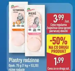 ALDI Drobimex Plastry rodzinne (Szyneczka / Pierś) oferta