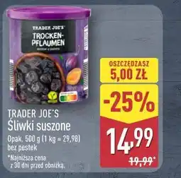 ALDI Trader Joe's Śliwki suszone oferta