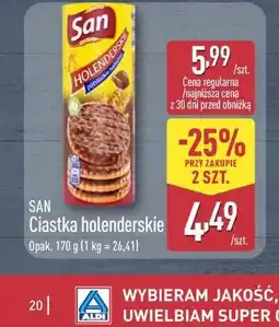 ALDI San Ciastka holenderskie oferta