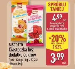 ALDI BISCOTTO Ciasteczka bez dodatku cukrów oferta