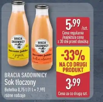 ALDI BRACIA SADOWNICY Sok tłoczony oferta