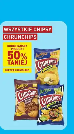 ALDI Wszystkie chipsy Crunchips oferta