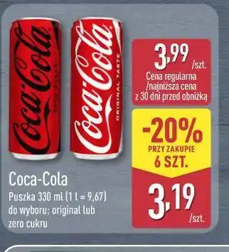 ALDI Coca-Cola oferta