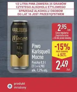 ALDI Piwo Karlsquell Mocne oferta