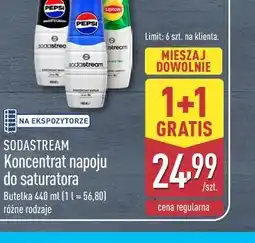 ALDI Sodastream Koncentrat napoju do saturatora oferta