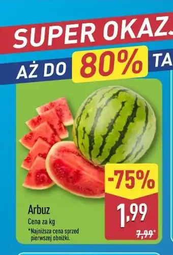 ALDI Arbuz oferta
