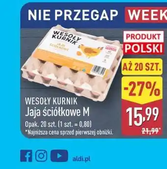 ALDI Wesoły Kurnik Jaja ściółkowe M oferta