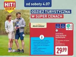 ALDI ADVENTURIDGE Szorty turystyczne damskie/męskie oferta