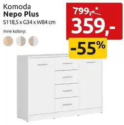 Black Red White Komoda Nepo Plus oferta