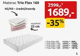 Black Red White Materac Trio Flex 160 oferta