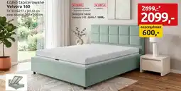 Black Red White Łóżko tapicerowane Velvoro 160 oferta