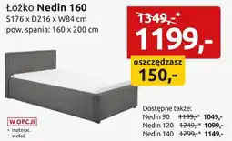 Black Red White Łóżko Nedin 160 oferta