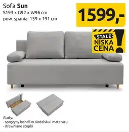 Black Red White Sofa Sun oferta