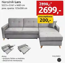Black Red White Narożnik Lars oferta