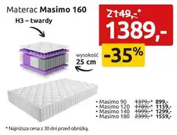 Black Red White Materac Masimo 160 oferta