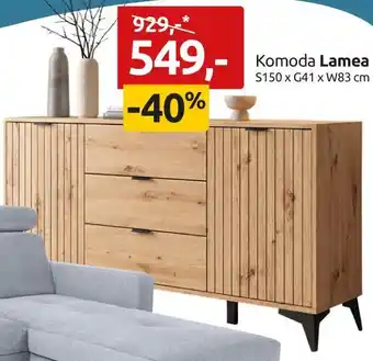 Black Red White Komoda Lamea oferta