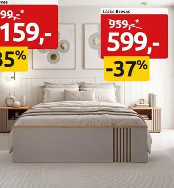 Black Red White Łóżko Brevas oferta