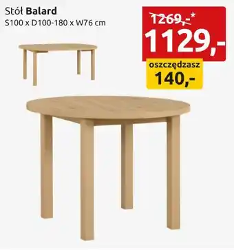 Black Red White Stół Balard oferta