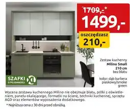 Black Red White Zestaw kuchenny Milino Small 210 cm oferta