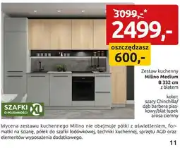 Black Red White Zestaw kuchenny Milino Medium B 332 cm oferta