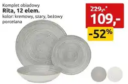 Black Red White Komplet obiadowy Rita, 12 elem oferta