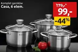 Black Red White Komplet garnków Casa, 6 elem oferta