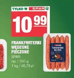 Spar Frankfurterki wędzone pieczone SPAR oferta