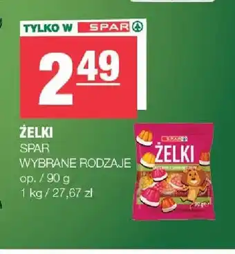 Spar Żelki SPAR oferta