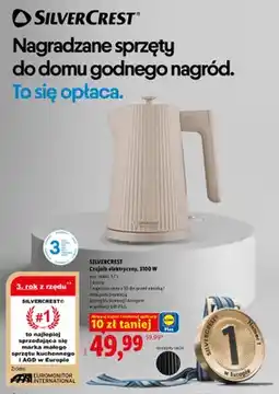 Lidl Czajnik elektryczny Silvercrest oferta