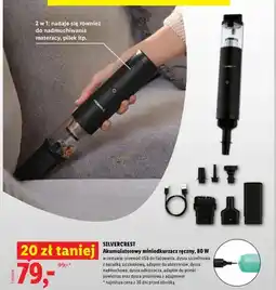 Lidl Akumulatorowy miniodkurzacz ręczny Silvercrest oferta