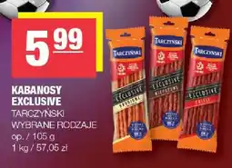 Spar Kabanosy Exclusive Tarczyński oferta