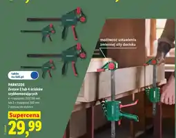 Lidl Zestaw 2 ścisków szybkomocujących Parkside oferta