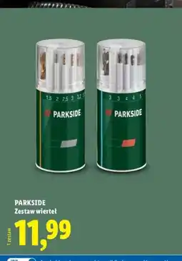 Lidl Zestaw wierteł Parkside oferta