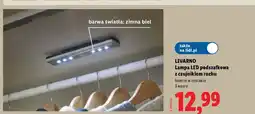 Lidl Lampa LED podszafkowa z czujnikiem ruchu Livarno oferta