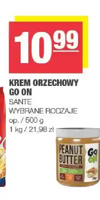 Spar Krem orzechowy Sante Go On oferta