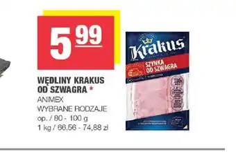Spar Wędliny Krakus od Szwagra oferta