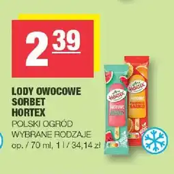 Spar Lody owocowe sorbet mango Hortex oferta
