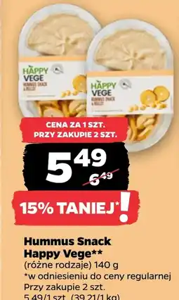 Netto Hummus Happy Vege oferta