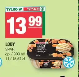 Spar Lody waniliowe z sosem o smaku karmelowym Spar oferta