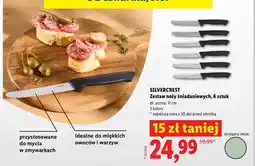 Lidl Zestaw noży śniadaniowych Silvercrest 6-pak oferta