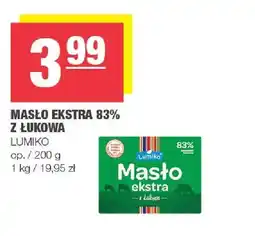 Spar Masło ekstra 83% z Łukowa Lumiko oferta