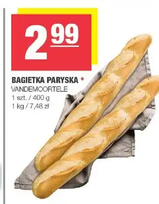 Spar Bagietka paryska Vandemoortele oferta